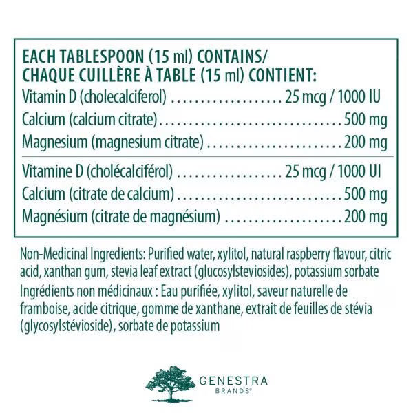 Cal Mag Liquid + D (Cal Mag Raspberry Liquid)