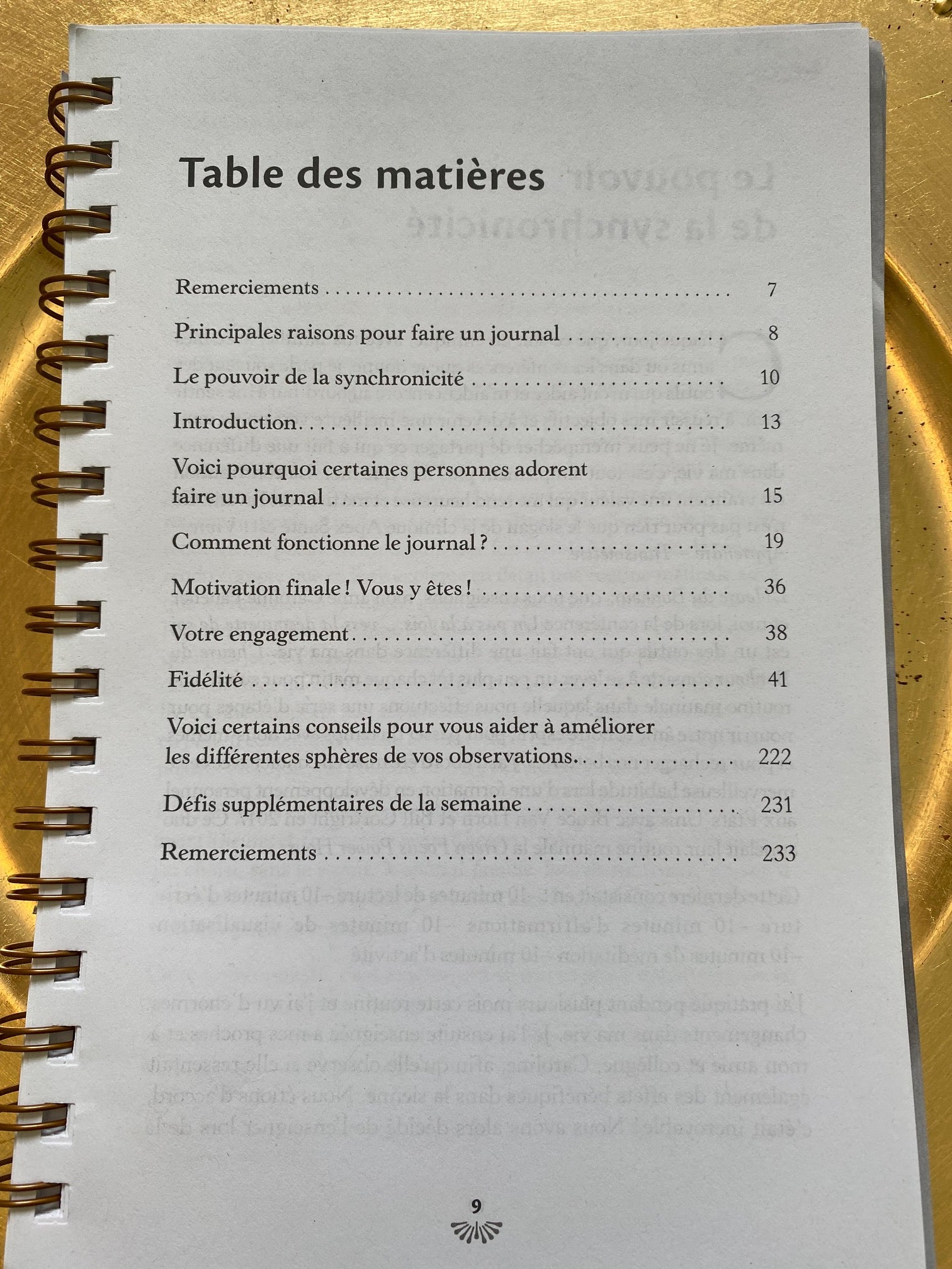 Livre "Le Petit Journal du Bonheur"