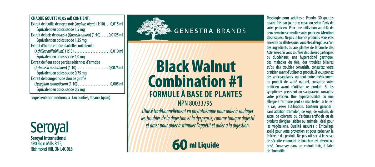 Black Walnut Combination # 1